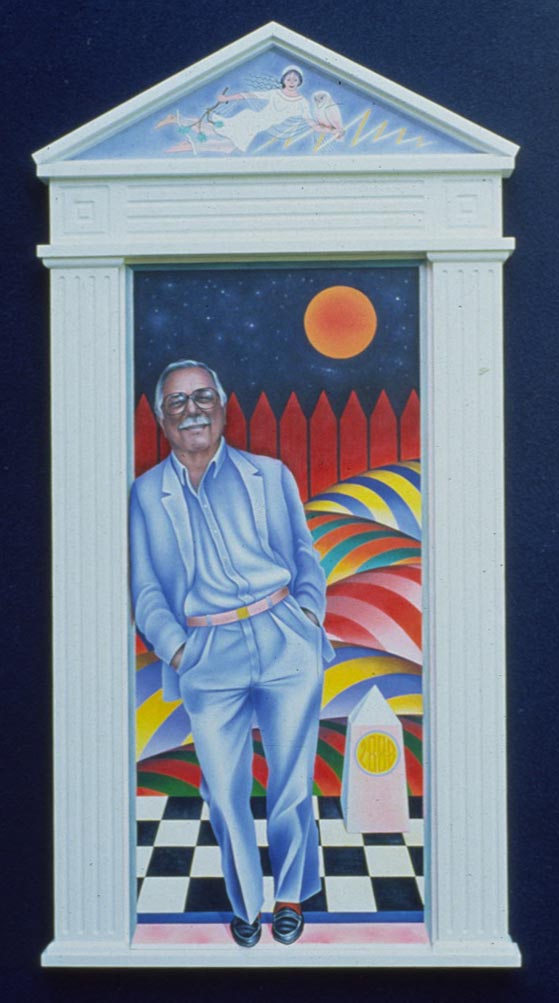 Oil painting, "Zach" by Henry Loustau